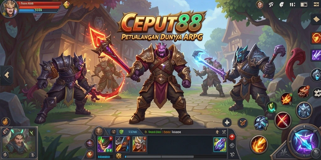 Tampilan screenshot gameplay CEPAT88 yang intens dan penuh aksi.