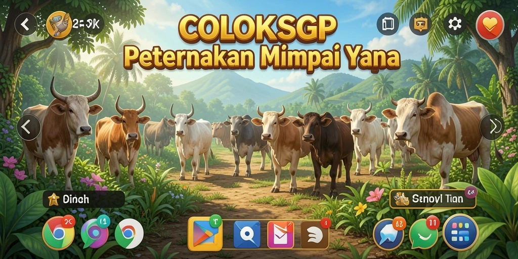 Tampilan gameplay COLOKSGP yang penuh warna dan interaktif.