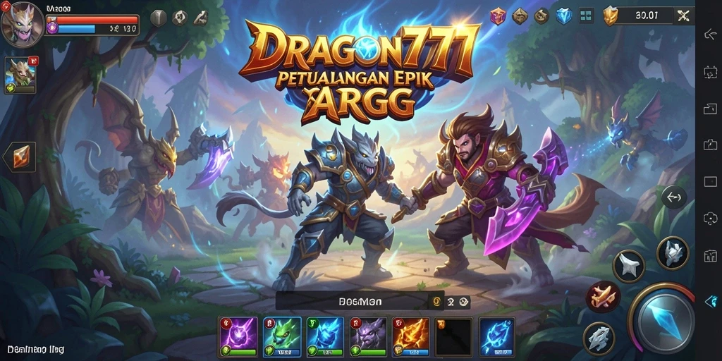 Gameplay seru dan grafis menawan di DRAGON777.