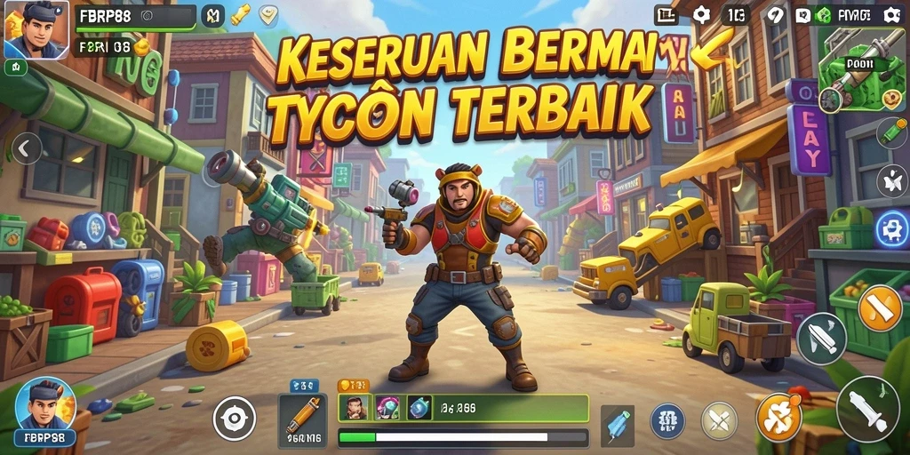 Tampilan gameplay seru dalam dunia Tycoon FBRP88.