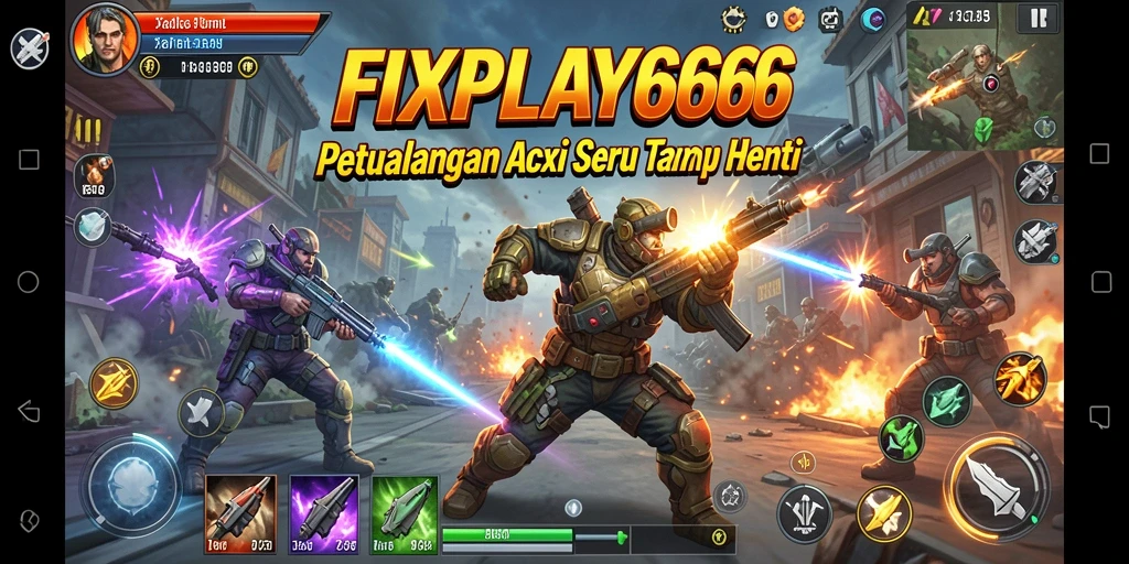 Gameplay FIXPLAY666 yang menegangkan dengan aksi seru di setiap level.