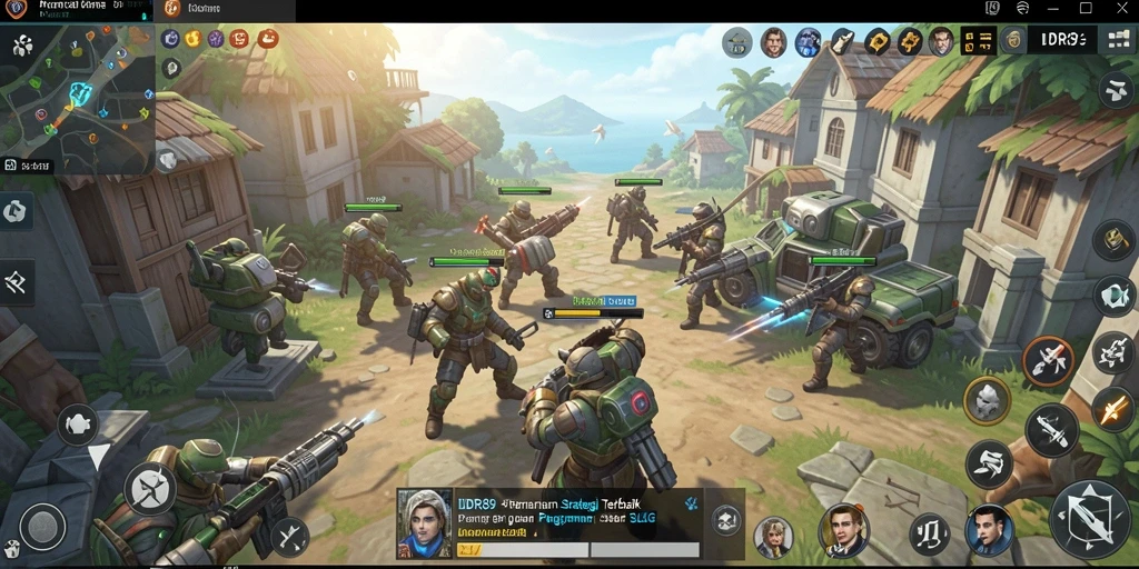Tampilan gameplay <strong>IDR89</strong> yang menarik dan strategis.