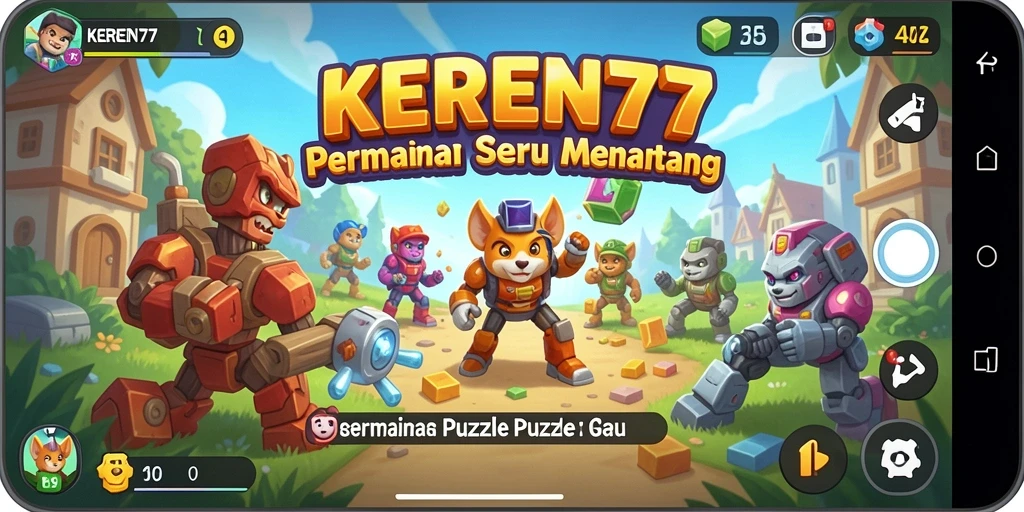 Tampilan gameplay KEREN77 yang menggugah selera dan penuh teka-teki.
