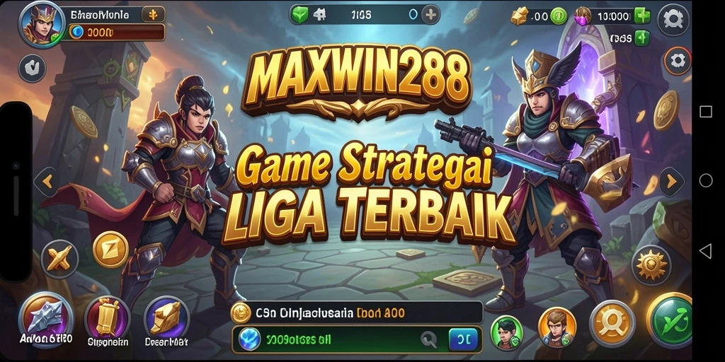 Tampilan gameplay SLG yang menarik di MAXWIN288.