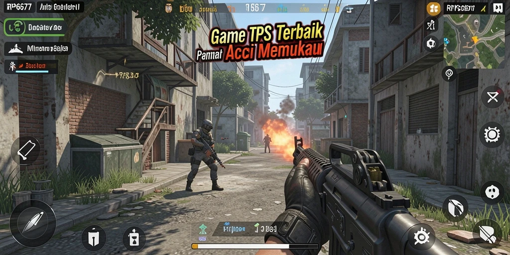 Gameplay RP6677 yang mendebarkan dan penuh aksi.